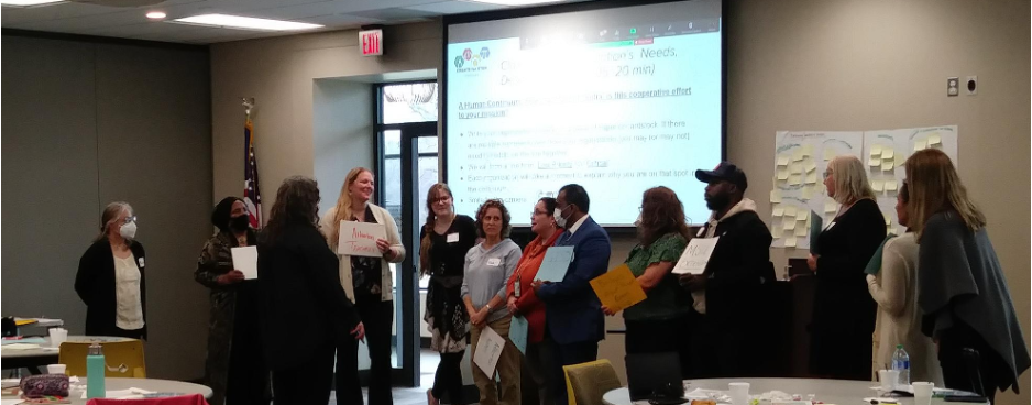 HIOH Flint Genesee Partnership Members participating in the Sustainability Retreat